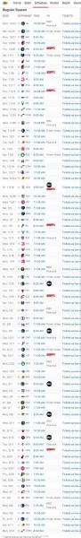 《NBA激情对决，赛程表里的热血风暴！》
